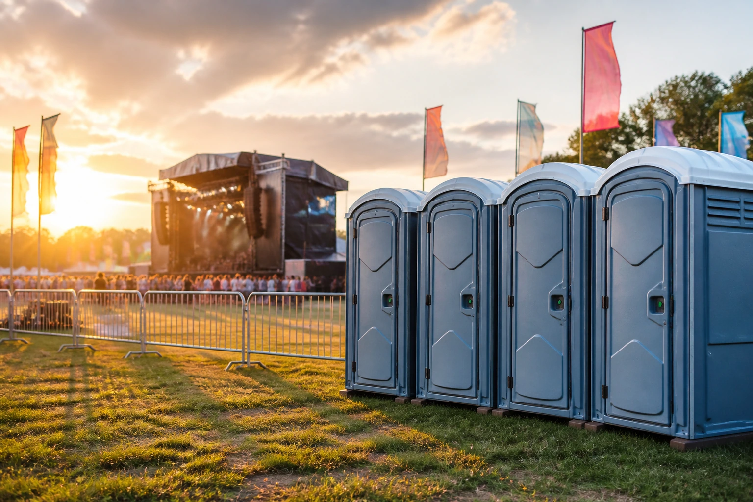 Portable restroom rental planning for Santa Fe, TX